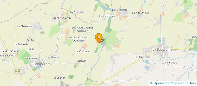 localisation de l'entreprise GFA TULOUP  LONGAULNAY