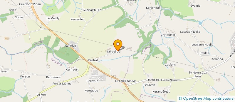 localisation de l'entreprise GFA TYMEN  LE JUCH