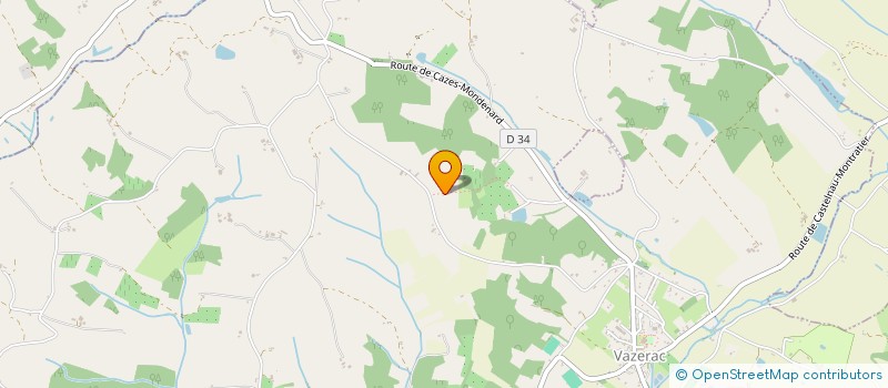 localisation de l'entreprise GFA VAN DRIESSCHE O  VAZERAC