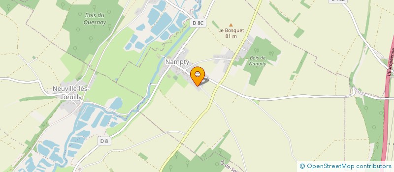 localisation de l'entreprise GFA VANSTEENKISTE  NAMPTY