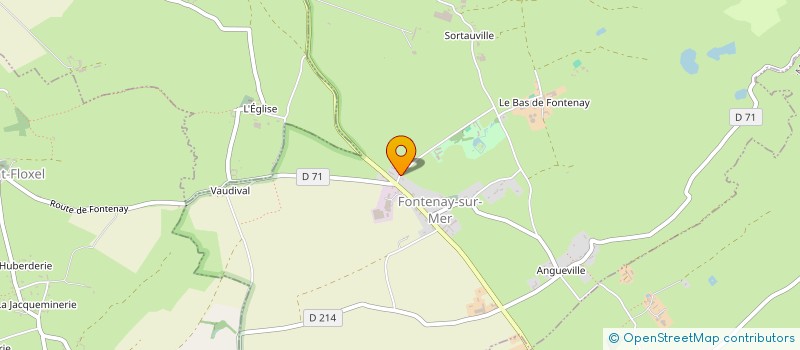 localisation de l'entreprise GFA VARREVILE  FONTENAY-SUR-MER