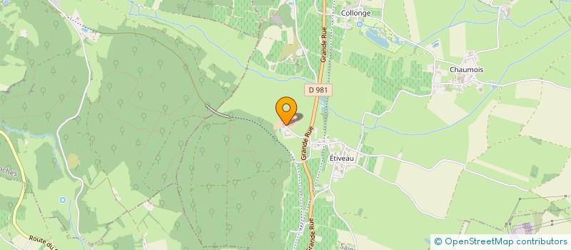 localisation de l'entreprise GFA VERJUX FRERES  SAINT-BOIL