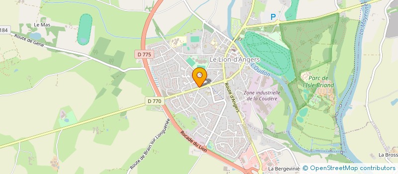 localisation de l'entreprise GFA VIGNAIS à SEGRE-EN-ANJOU BLEU