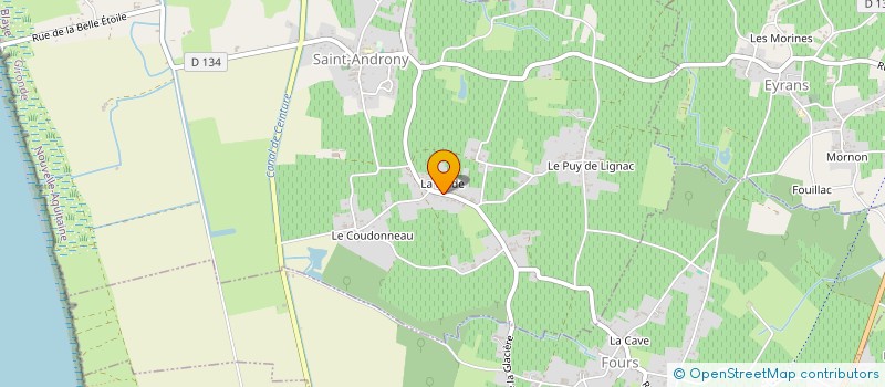 localisation de l'entreprise GFA VIGNOBLES JEAN RABOUTET à SAINT-PAUL