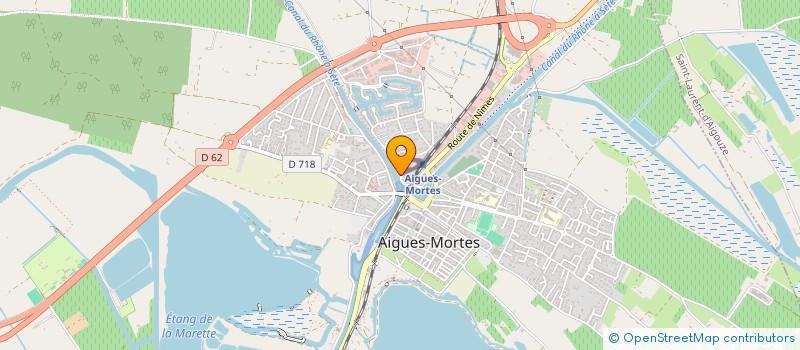 localisation de l'entreprise GFA VILA  AIGUES-MORTES