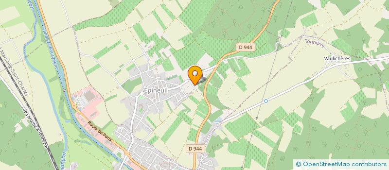 localisation de l'entreprise GFA VINEYARD LAND  EPINEUIL