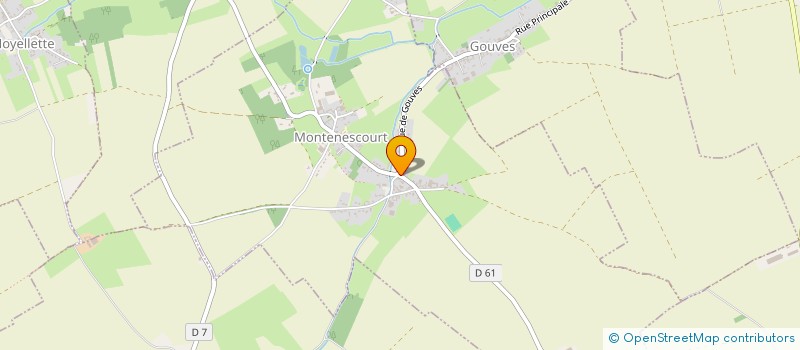 localisation de l'entreprise GFA VION LEFEBVRE  MONCHIET