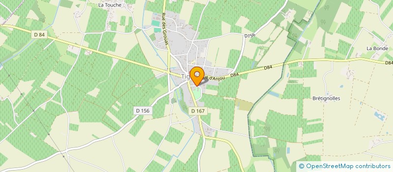localisation de l'entreprise GFA VITICOLE DU CHATEAU DE VALLIENNES à LYS-HAUT-LAYON