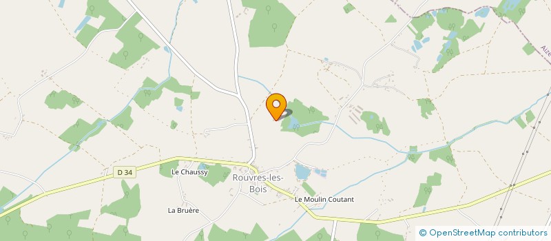 localisation de l'entreprise GFA VIVIER à MOULINS-SUR-CEPHONS