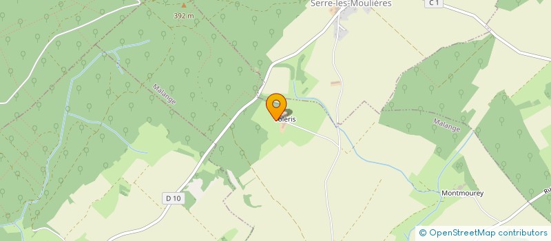 localisation de l'entreprise GFA VOLERIS  MALANGE