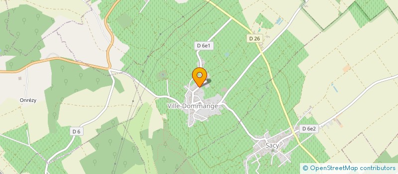 localisation de l'entreprise GFA VVE BARDOUX ET FILS  VILLE-DOMMANGE