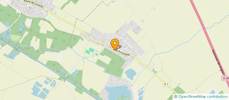 localisation de l'entreprise GFA WIART PERREIN  JUVIGNY