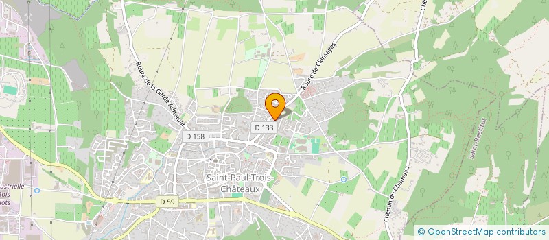 localisation de l'entreprise GFA YVES IMBERT ET FILLE  SAINT-RESTITUT