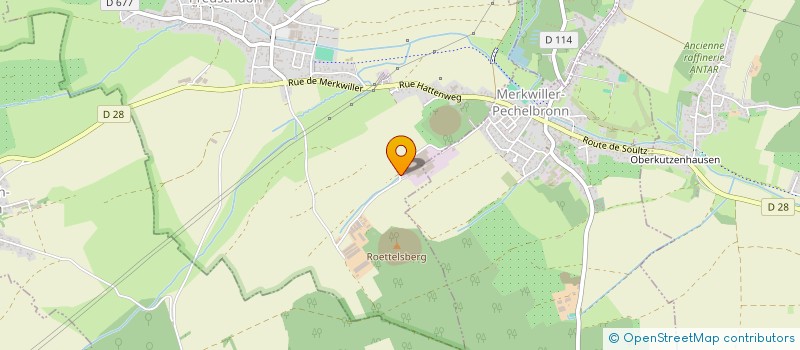 localisation de l'entreprise GFA ZACHER  PREUSCHDORF