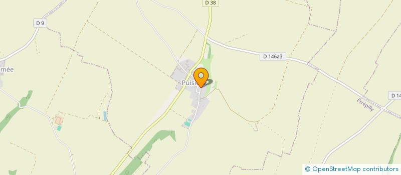 localisation de l'entreprise GFADE LA FERME DE VINCY GRANDE COUR  VINCY-MANUVRE