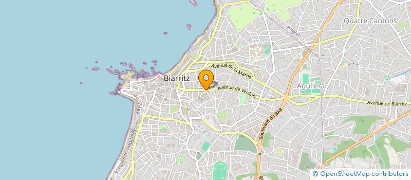 localisation de l'entreprise GFAIM à BIARRITZ