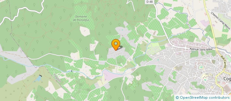 localisation de l'entreprise GFAMILY  COGOLIN