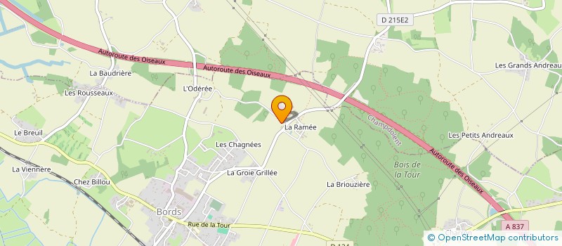 localisation de l'entreprise GFC INVEST  BORDS