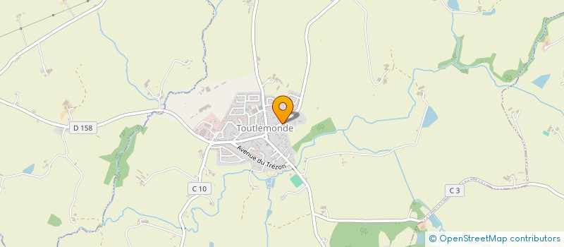 localisation de l'entreprise GFC MOTOCULTURE  TOUTLEMONDE