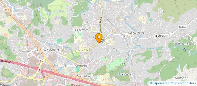 localisation de l'entreprise GFC PACA  MARSEILLE