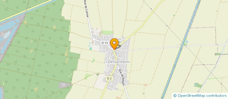 localisation de l'entreprise GFCI  NEUF-BRISACH