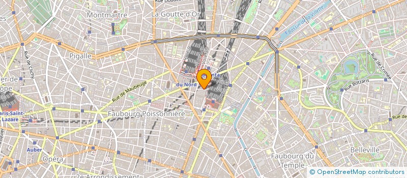 localisation de l'entreprise GFD  PARIS