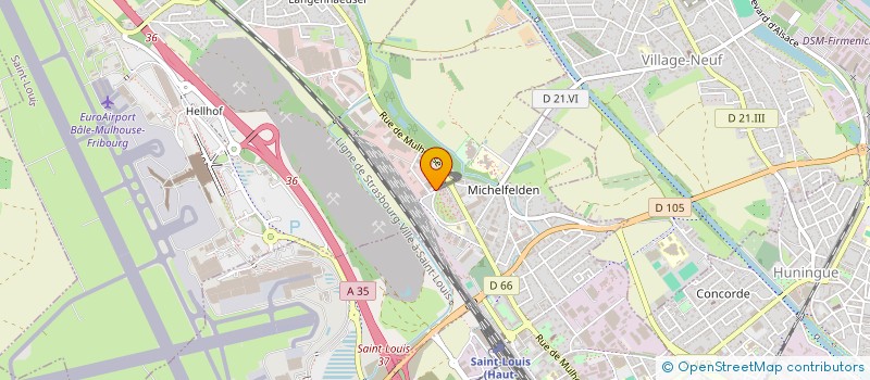 localisation de l'entreprise GFDI 102  SAINT-LOUIS