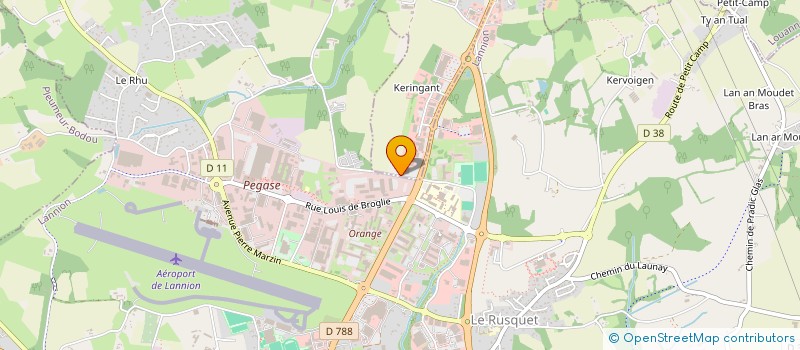 localisation de l'entreprise GFDI 104  SAINT-QUAY-PERROS