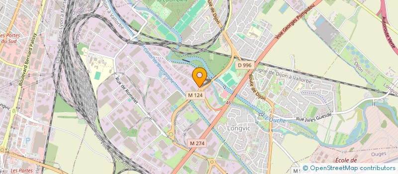 localisation de l'entreprise GFDI 123  LONGVIC