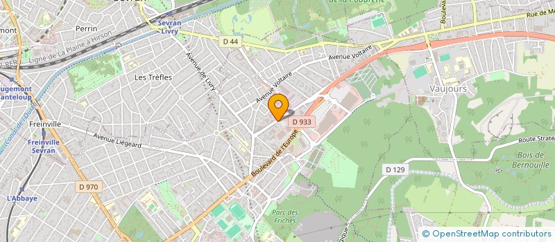 localisation de l'entreprise GFDI 133 à LIVRY-GARGAN