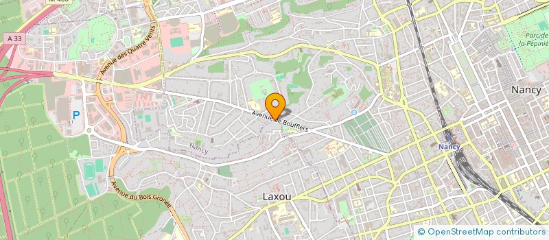 localisation de l'entreprise GFDI 50 - LAXOU  LAXOU