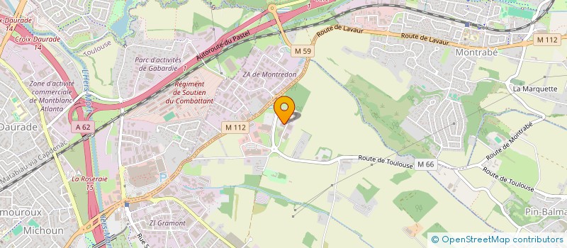 localisation de l'entreprise GFDI 95  BALMA