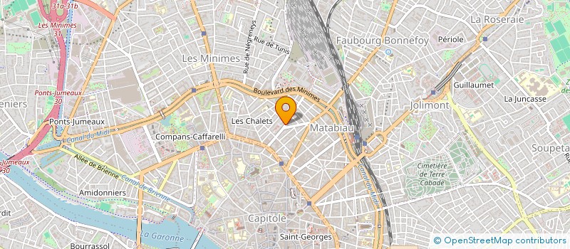 localisation de l'entreprise GFE BAT  TOULOUSE