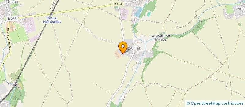 localisation de l'entreprise GFE DU JEU D'ARC  NANTOUILLET