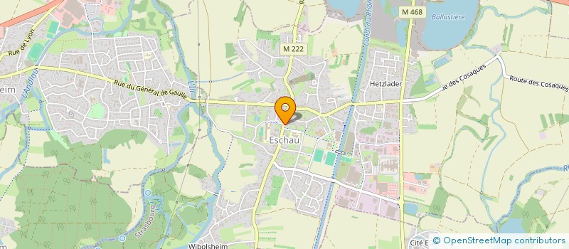 localisation de l'entreprise GFE HOME  ESCHAU