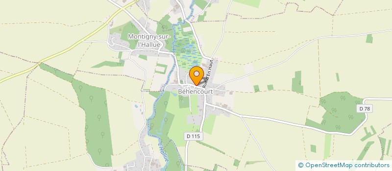 localisation de l'entreprise GFE REAL ESTATE  BEHENCOURT