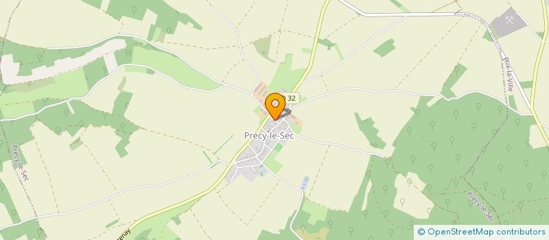 localisation de l'entreprise GFF BERYO  PRECY-LE-SEC