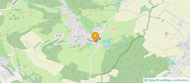 localisation de l'entreprise GFF BIWI  RODEREN