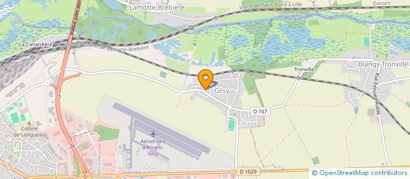 localisation de l'entreprise GFF DE LUYERE  GLISY