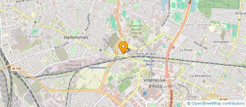 localisation de l'entreprise GFF DU BOIS DE DOMPIERRE  LILLE