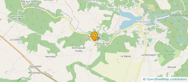 localisation de l'entreprise GFF DU COB  BERRIEN