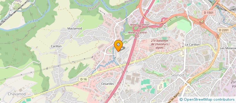localisation de l'entreprise GFFO à ANNECY