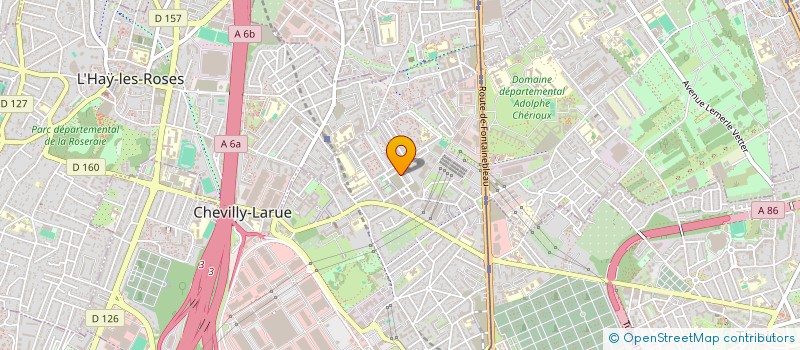 localisation de l'entreprise GFG TRANSPORTING  CHEVILLY-LARUE