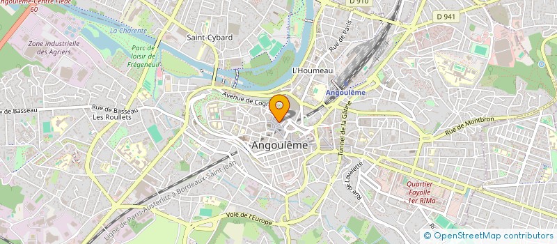 localisation de l'entreprise GFGS06 à ANGOULEME