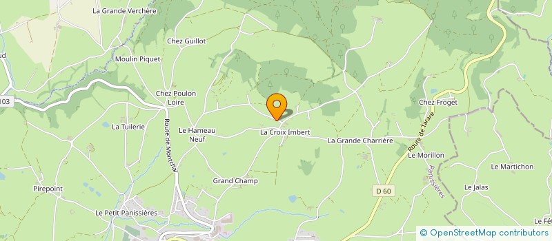 localisation de l'entreprise GFGSE  PANISSIERES