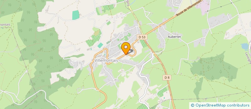 localisation de l'entreprise GFI 2FNLK  VILLEMONTAIS