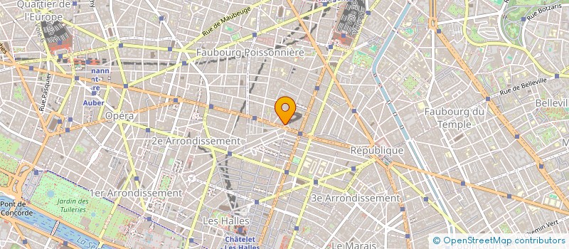 localisation de l'entreprise GFI  PARIS