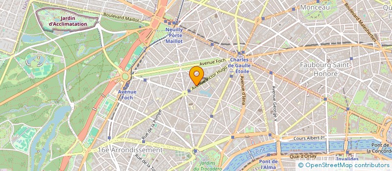 localisation de l'entreprise GFI FRANCE VALLEY PATRIMOINE à PARIS