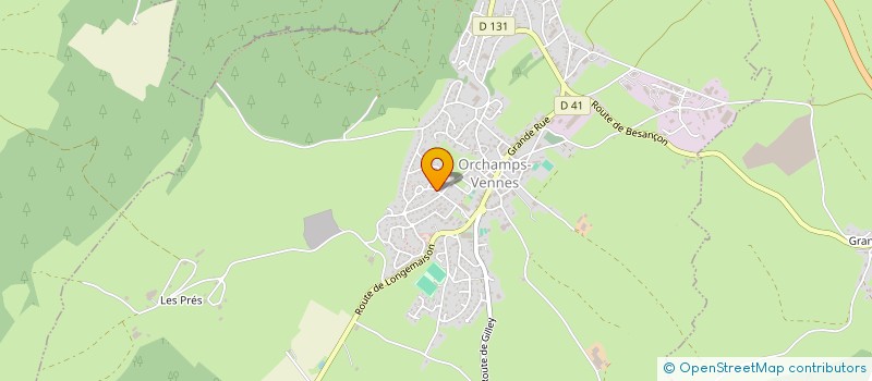 localisation de l'entreprise GFI - GROSSMANN FASHION INVESTMENT  PONTARLIER