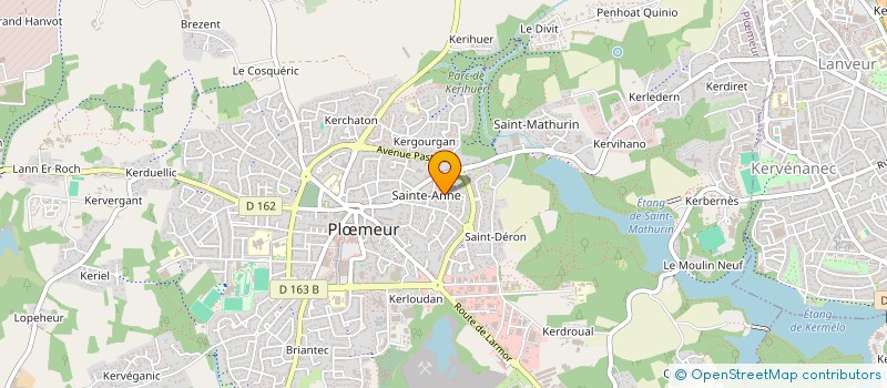 localisation de l'entreprise GFICONSULT56 à PLOEMEUR